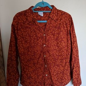 Columbia button up shirt